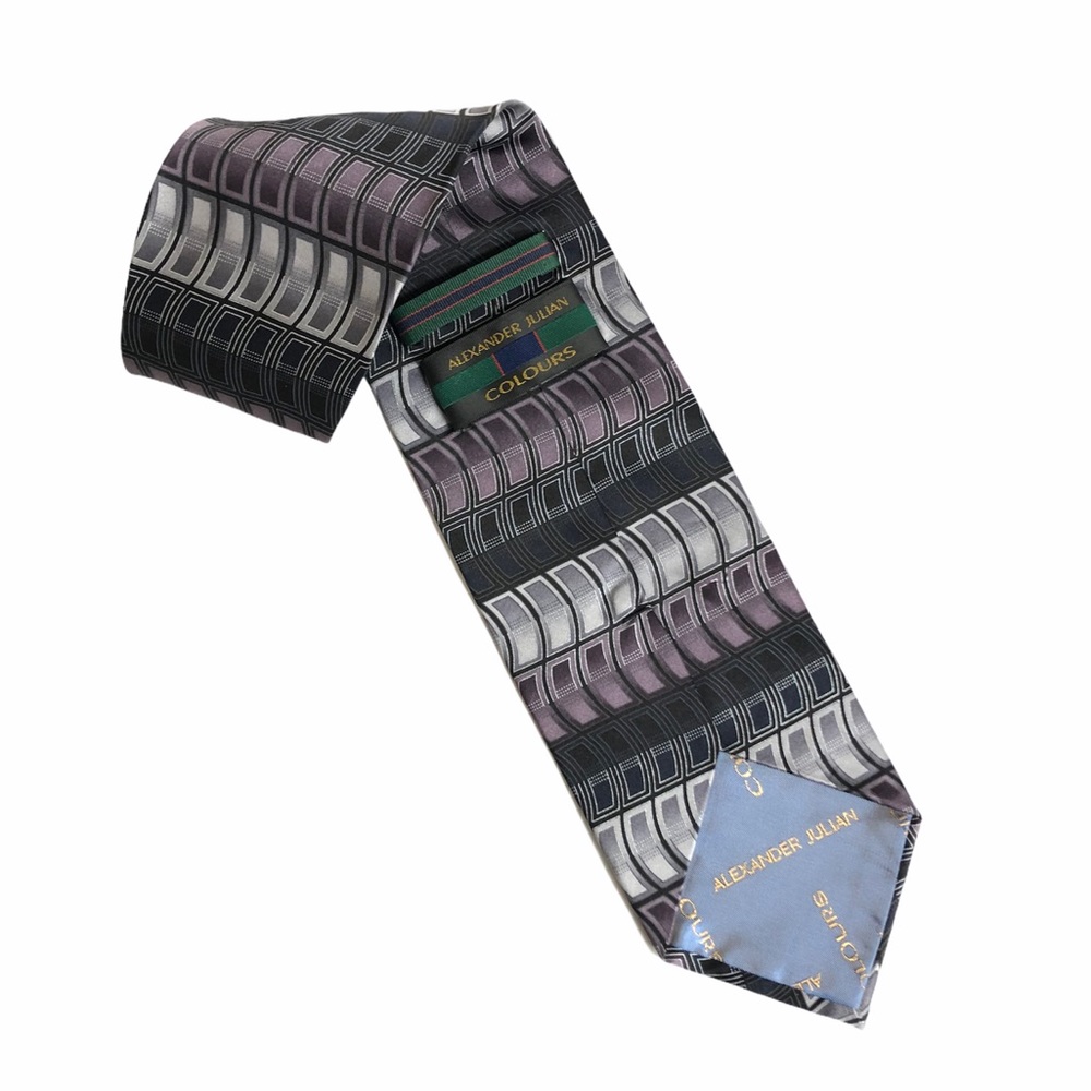 Alexander Julian 100% Silk Tie